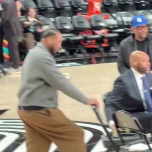 im电竞-大腕云集！小吧直击：麦迪&amp;卡特&amp;甜瓜担任开拓者VS太阳解说！