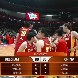 惨败！中国女篮15分不敌比利时，7天5战体能告急，张子宇独撑全场